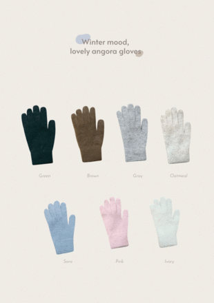 [angora] 로베니앙고라 - gloves