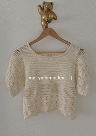 [YELLOMOI KNIT/면니트!] mei - knit