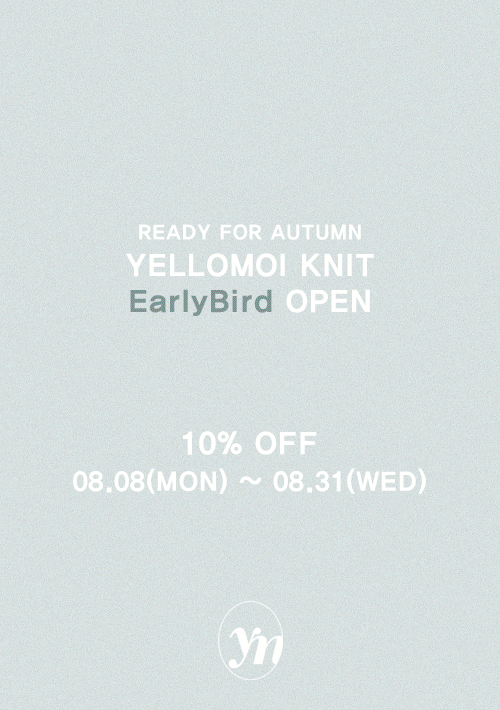 [YELLOMOI/early bird 10%] 오레오 - knit