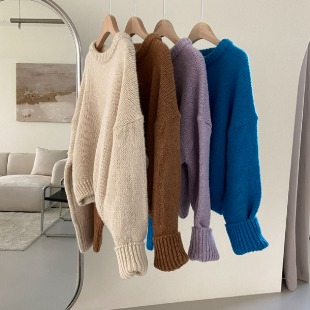 [YELLOMOI/alpaca] 모앙알파카 new color  - knit