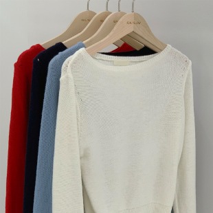 [cashmere+fine wool] 모리블 - knit