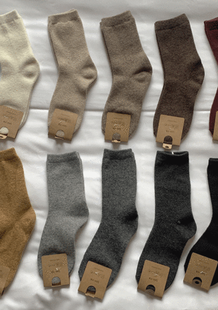 [wool] con wool - socks