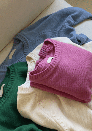 [cashmere+super merino wool] 팔레트 - knit