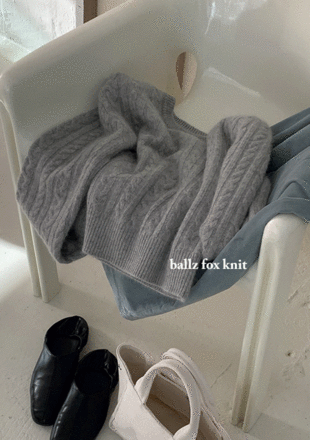 [fox+merino wool] 볼즈폭스 - knit