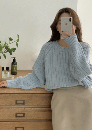 [wool 45%] 네르 - knit