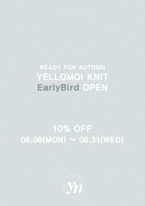 [YELLOMOI/early bird 10%] 최애니트 - knit